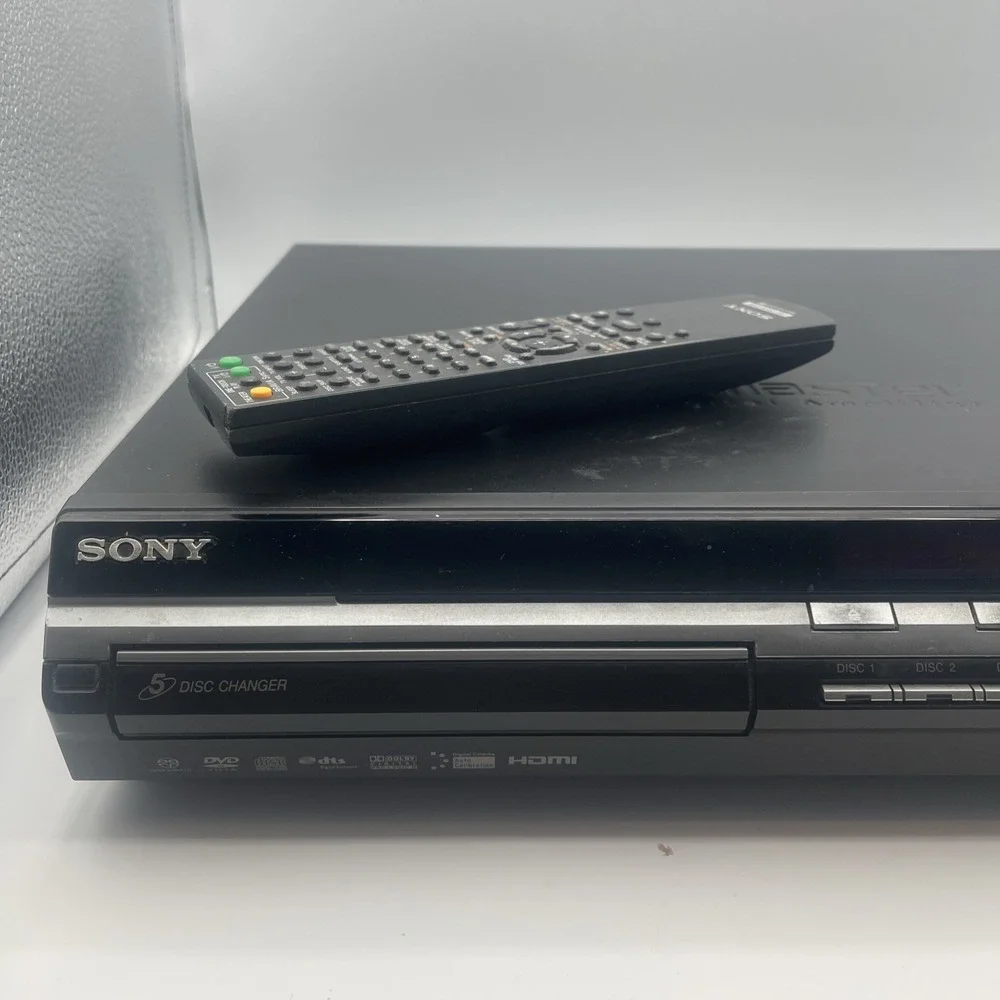 Sony DAV-HDX275 DVD Home Theatre System 5 Disc Changer HDMI Remote Black